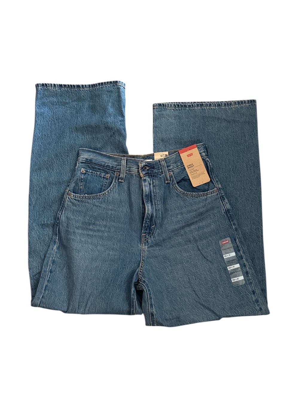 NWT Levi’s Cinch Baggy Jeans Sz 28 x 31 - Picture 2 of 4